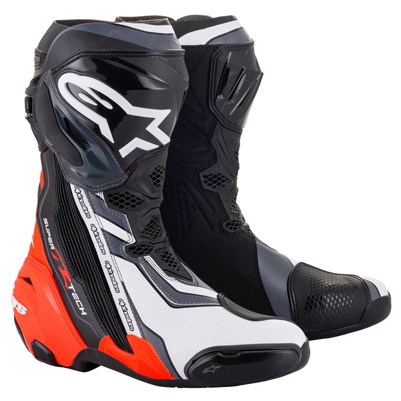 Alpinestars Super TECH R ホワイト ブラック
